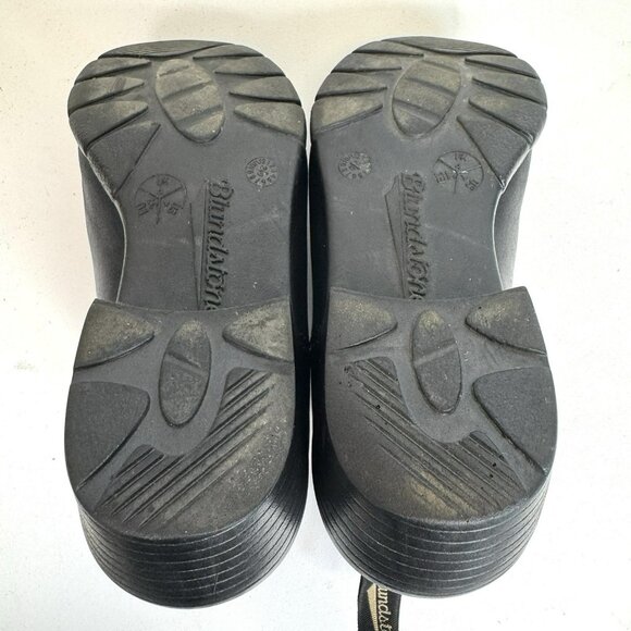 Blundstone Boots Womens US Size 7 Black Chelsea Pull On Heel Leather - Picture 10 of 11